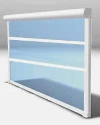 8 Tende Esterne in PVC Cristal trasparente