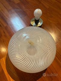 Lampadario in vetro di Murano