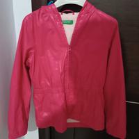 giacca a vento bambina giubbino 7 8 anni 130 cm