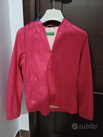 giacca a vento bambina giubbino 7 8 anni 130 cm