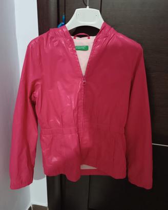 giacca a vento bambina giubbino 7 8 anni 130 cm