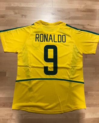 MAGLIA BRASILE 2002 RONALDO - TAGLIA M