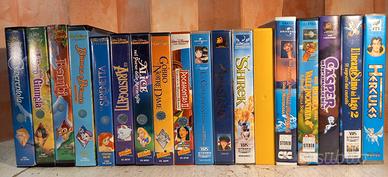 WALT DISNEY  9 CASSETTE VHS ORIGINALI + altre 9