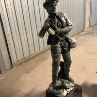 Statua Cacciatore /Pescatore  alta 62 cm