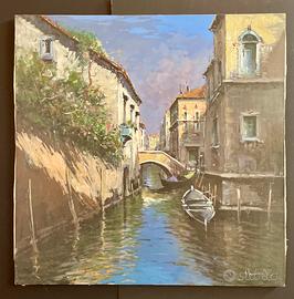 Dipinto ad olio - Venezia