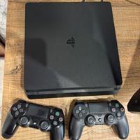 Playstation 4 slim 500 gb 2 joystick piu giochi