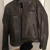 Giacca in pelle Carburo tg. XL