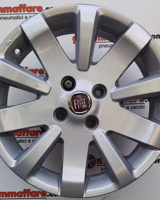4 Cerchi da 15' in Lega - Fiat - Fiorino Qubo