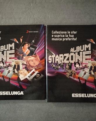 2 Album Starzone Esselunga incompleti