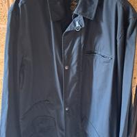 Giacca soprabito Fay uomo XXL blu navy