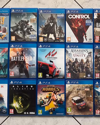 3 Giochi Ps4 / Playstation 4 a Scelta per 30
