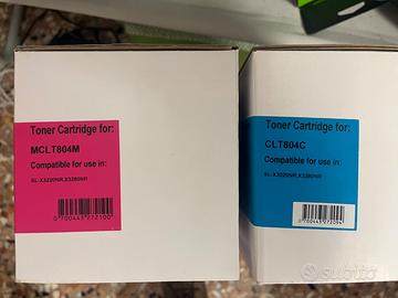 Cartucce magenta-ciano per stampante Samsung X3220