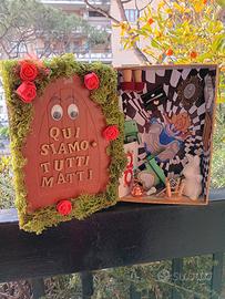 SCATOLA/LIBRO CON ALICE NEL PAESE DELLE MERAVIGLIE