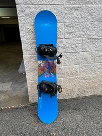 Snowboard unisex Flow 146cm + attacchi  Drake