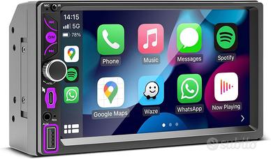 Autoradio 2 DIN con CarPlay & Android Auto WIFI BT