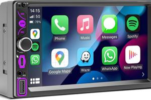 Autoradio 2 DIN con CarPlay & Android Auto WIFI BT