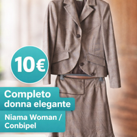 Completo donna elegante Conbipel 46 ufficio lavoro