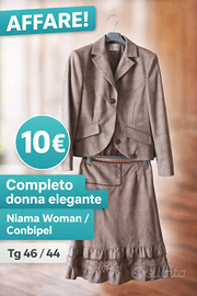 Completo donna elegante Conbipel 46 ufficio lavoro