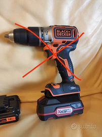 Adattatore parkside black & decker