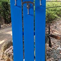 attaccapanni vintage su legno