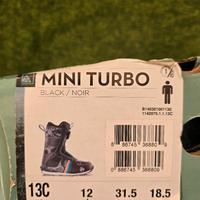 Scarponi snowboard taglia 31.5