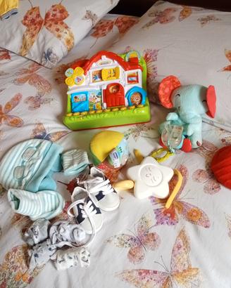 giochi e abbigliamento bimbo 