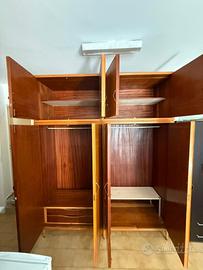 armadio vintage in legno - SOLO RITIRO