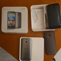 HTC one M8 silver