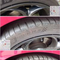Gomme michelin da 19 differenziate per alfaromeo g