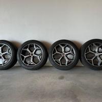 4 cerchi bmw originali x1F48 con gomme invernali