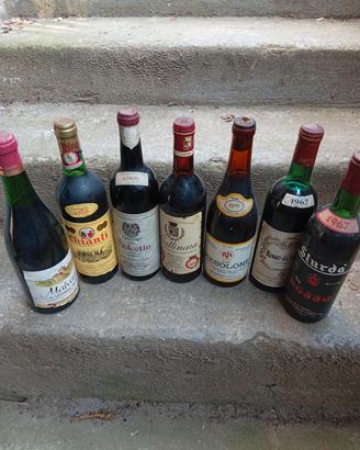 bottiglie da collezione 