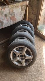 Cerchi 14R 4x100 e pneumatici 165/60 R14 falken 