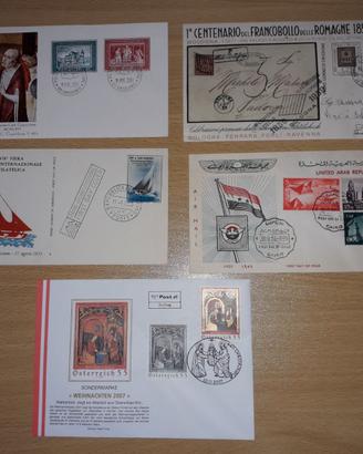 FDC area italiana e mondiali