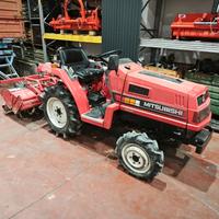 Trattore Mitsubishi MT 14 con fresa