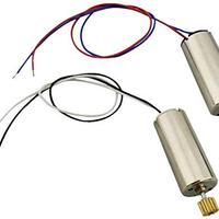 Set 2 Motori Ricambio Droni RC H8C/H8D/DFD F183