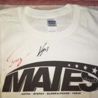 Maglia t-shirt Mates autografata taglia M
