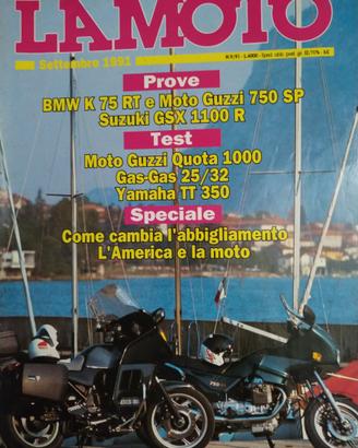 Rivista LA MOTO numero 9 anno 1991