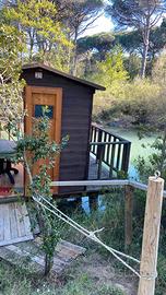 Capanno da pesca ricreativa