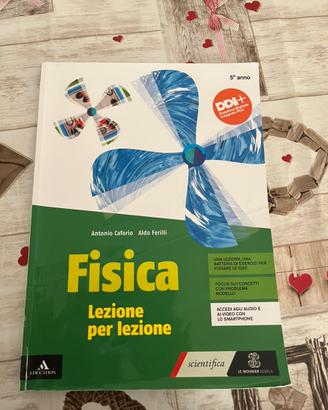 Libro “fisica 5 anno” 9788800354462