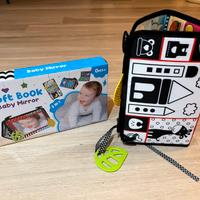 Soft Book baby mirror