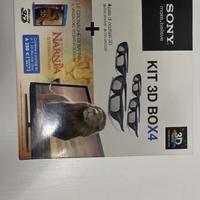 Kit Occhiali Sony 3D BOX4
