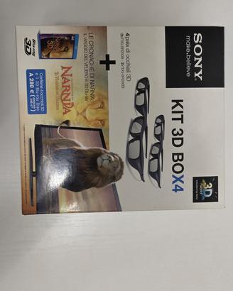 Kit Occhiali Sony 3D BOX4