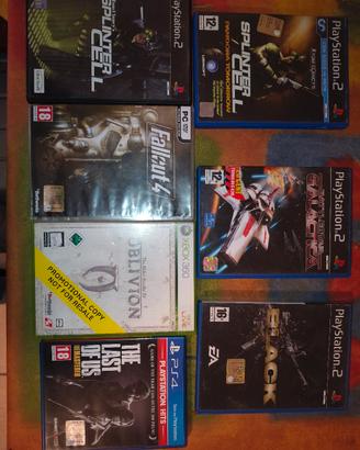 Videogames varie piattaforme