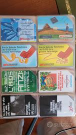 schede telefoniche tiratura oltre 1 M - 2 catalogo