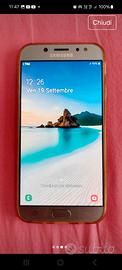 Samsung J7-Mod.17/18 argento+caricabatterie+cover