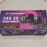 Camera Exprotrek Action Cam 20MP 4K Touch Screen