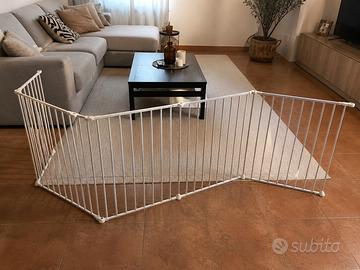 Cancello sicurezza bambini animali 5 pannelli 3m