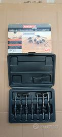 Set punte svasatrici per legno Powerfix 7 Pezzi