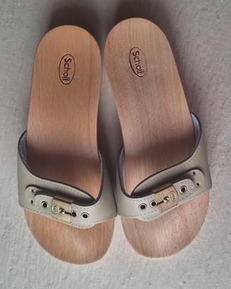 zoccoli in legno PESCURA Scholl