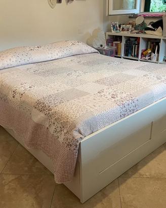 Letto matrimoniale contenitore